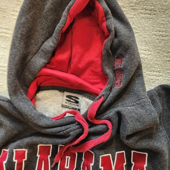 Stadium Alabama Crimson Tide Hoodie Size Small - Picture 3 of 4